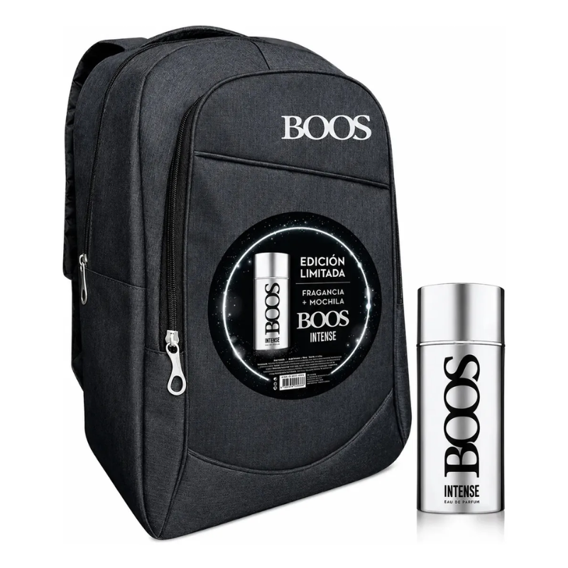 BOOS INTENSE MEN Y MOCHILA X 100 ML.